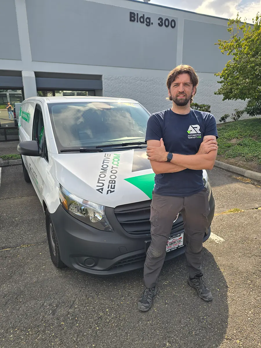 Ben, mater technician at automotive reboot in beaverton